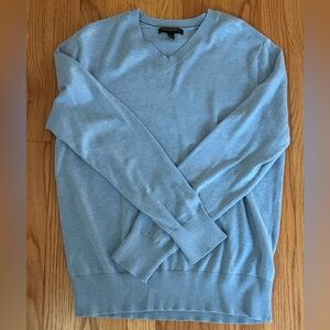 Banana Republic Light Blue V-Neck Sweater